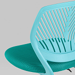 Яркий компьютерный стул Tropica Turquoise варинант исполнения - 6 | Loft Concept в Ростове-на-Дону