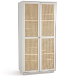 Шкаф с двумя дверцами из плетеного ротанга Tomio Wicker Furniture варинант исполнения - 2 | Loft Concept в Ростове-на-Дону