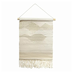 Панно из шерсти и хлопка с узором Beige Calista Serene варинант исполнения - 2 | Loft Concept в Ростове-на-Дону