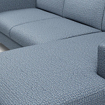 Мебельная ткань Шенилл голубой цвет 142 см T4-49 варинант исполнения - 8 | Loft Concept в Ростове-на-Дону