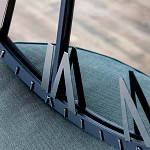 Часы настенные зеркальные с серебряным металлическим циферблатом Mirror Tower Clock варинант исполнения - 4 | Loft Concept в Ростове-на-Дону