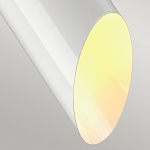 Подвесной светильник белого цвета с вытянутым цилиндрическим плафоном с косым срезом Elstead Lighting варинант исполнения - 5 | Loft Concept в Ростове-на-Дону