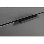 Комод цвета графит с 3-мя ящиками Strict Lines  варинант исполнения - 4 | Loft Concept в Ростове-на-Дону