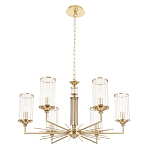 Люстра с 6-ю цилиндрическими стеклянными плафонами Jeanette варинант исполнения - 4 | Loft Concept в Ростове-на-Дону