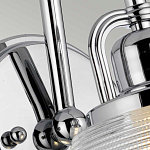 Бра с прозрачным рифленым плафоном в форме колокола Quoizel варинант исполнения - 3 | Loft Concept в Ростове-на-Дону