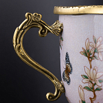 Фарфоровая чаша с бронзовыми элементами Eden Garden варинант исполнения - 5 | Loft Concept в Ростове-на-Дону