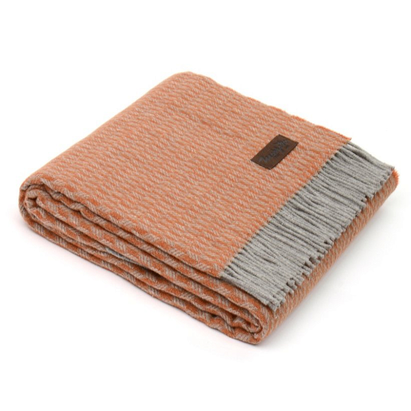 Плед GRIFONE 0002 Marzotto Розовый пастельный в Ростове-на-Дону | Loft Concept 