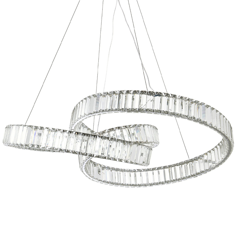          Ring Horizontal Oculus Chrome Light Chandelier    -- | Loft Concept 