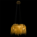 Люстра подвесная круглая с изогнутыми металлическими дугами и ниспадающими цепочками 65 см Atlantis Chain варинант исполнения - 5 | Loft Concept в Ростове-на-Дону