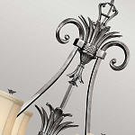 Люстра с 7-ю кремовыми текстильными абажурами Hinkley варинант исполнения - 4 | Loft Concept в Ростове-на-Дону