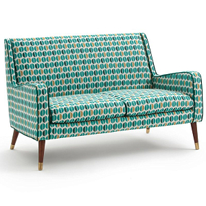 Диван Classic Furniture синий белый желтый