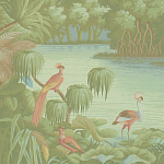 Обои ручная роспись Le Brésil Pastel варинант исполнения - 3 | Loft Concept в Ростове-на-Дону