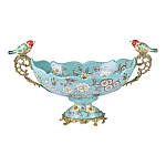 Чаша фарфоровая с птичками Bird of Paradise Bowl варинант исполнения - 1 | Loft Concept в Ростове-на-Дону