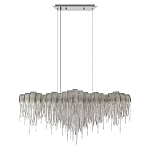 Люстра подвесная с металлическими дугами и длинными цепочками 115 см Atlantis Chain варинант исполнения - 11 | Loft Concept в Ростове-на-Дону