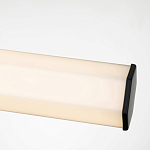 Бра для ванных комнат горизонтальное с длинным белым матовым плафоном в форме шестиугольника на круглом основании Hinkley варинант исполнения - 3 | Loft Concept в Ростове-на-Дону