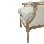 Кресло William Classical Armchair beige flax варинант исполнения - 4 | Loft Concept в Ростове-на-Дону