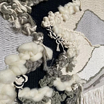 Панно ручная работа Черно-Белый Природный Орнамент  варинант исполнения - 3 | Loft Concept в Ростове-на-Дону