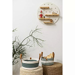 Корзина для хранения с ручками Interlacement Green  варинант исполнения - 5 | Loft Concept в Ростове-на-Дону