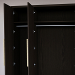 Большой Шкаф Primo Темный орех с 3 дверьми и 3 выдвижными ящиками варинант исполнения - 8 | Loft Concept в Ростове-на-Дону