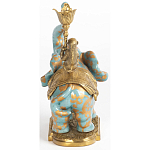 Фарфоровый подсвечник Слон с эмоцией Fluens варинант исполнения - 5 | Loft Concept в Ростове-на-Дону