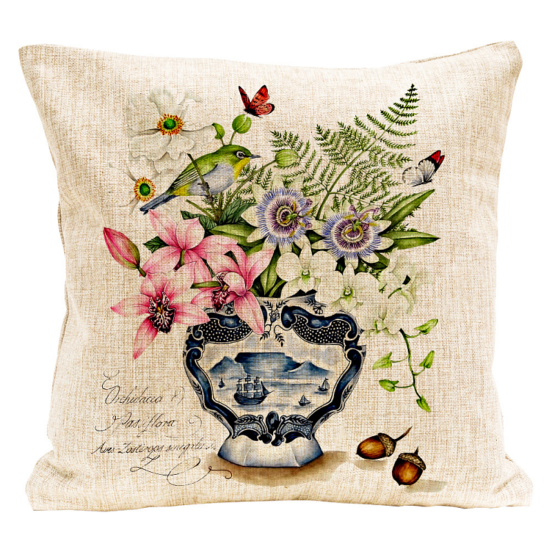   Exotic Bouquet Pillow    -- | Loft Concept 