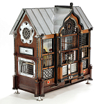 Декоративная антикварная клетка Wise Raven варинант исполнения - 2 | Loft Concept в Ростове-на-Дону