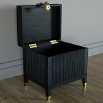 Сундук Eye Elsa Dreams Black варинант исполнения - 2 | Loft Concept в Ростове-на-Дону