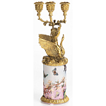 Фарфоровый подсвечник Лебедь с ангелом Asse варинант исполнения - 5 | Loft Concept в Ростове-на-Дону