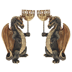 Подсвечник в виде дракона Dragon candlestick L or R варинант исполнения - 1 | Loft Concept в Ростове-на-Дону