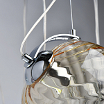 Люстра каскадная с 9-ю разноцветными стеклянными плафонами Kaleido варинант исполнения - 8 | Loft Concept в Ростове-на-Дону