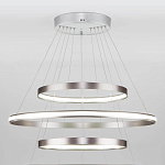 Люстра Light Ring Vertical Silver 5 колец серебро варинант исполнения - 4 | Loft Concept в Ростове-на-Дону