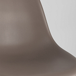 Пластиковый стул на ножках из массива бука Eames Cappuccino варинант исполнения - 8 | Loft Concept в Ростове-на-Дону