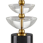 Настольная лампа с чашеобразными дисками на корпусе Glowing Waterfall варинант исполнения - 1 | Loft Concept в Ростове-на-Дону