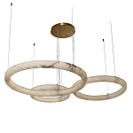 Люстра с 3-мя кольцами из натурального камня Minerals of Light варинант исполнения - 5 | Loft Concept в Ростове-на-Дону