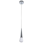 Подвесной светильник капля Acrylic Droplet Chrome Hanging Lamp варинант исполнения - 2 | Loft Concept в Ростове-на-Дону