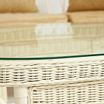 Комплект уличной мебели из ротанга Clara белый варинант исполнения - 11 | Loft Concept в Ростове-на-Дону