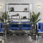 Стол обеденный металлический Weightlessness варинант исполнения - 4 | Loft Concept в Ростове-на-Дону