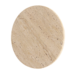 Бра с круглым плафоном из травертина Shaw Marble Lighting варинант исполнения - 4 | Loft Concept в Ростове-на-Дону