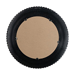 Зеркало круглое с текстурированным дизайном рамы Helios варинант исполнения - 3 | Loft Concept в Ростове-на-Дону