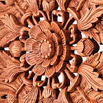 Панно из дерева квадратное Novala Panel With Trees варинант исполнения - 2 | Loft Concept в Ростове-на-Дону