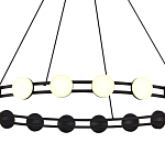 Люстра кольцевая с круглыми светодиодными источниками света Maxine Light варинант исполнения - 5 | Loft Concept в Ростове-на-Дону