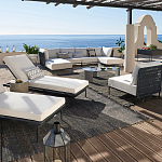 Кашпо Elevated Planters Luna 54 белое варинант исполнения - 5 | Loft Concept в Ростове-на-Дону