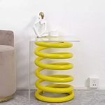 Дизайнерский журнальный стол на 2-х конусообразных ножках Epykopy варинант исполнения - 1 | Loft Concept в Ростове-на-Дону