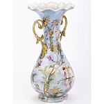 Ваза фарфоровая с попугаями Gaya варинант исполнения - 5 | Loft Concept в Ростове-на-Дону