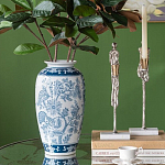 Ваза с синим цветочным орнаментом Blue & White Ornament  варинант исполнения - 5 | Loft Concept в Ростове-на-Дону
