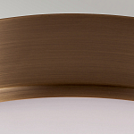 Потолочный светильник круглой формы с белым выпуклым матовым плафоном Feiss варинант исполнения - 3 | Loft Concept в Ростове-на-Дону