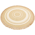 Ковер из комбинированного состава с узором The Cycle of Happiness варинант исполнения - 4 | Loft Concept в Ростове-на-Дону