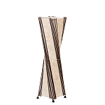 Торшер из перламутра на металлическом каркасе Indonesian Wave варинант исполнения - 3 | Loft Concept в Ростове-на-Дону