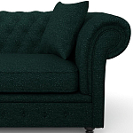 Мебельная ткань Шенилл темно-зеленый цвет 138 см T4-36 варинант исполнения - 8 | Loft Concept в Ростове-на-Дону