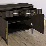 Буфет Primo с двумя ящиками и двумя фасадами шпон орех варинант исполнения - 4 | Loft Concept в Ростове-на-Дону